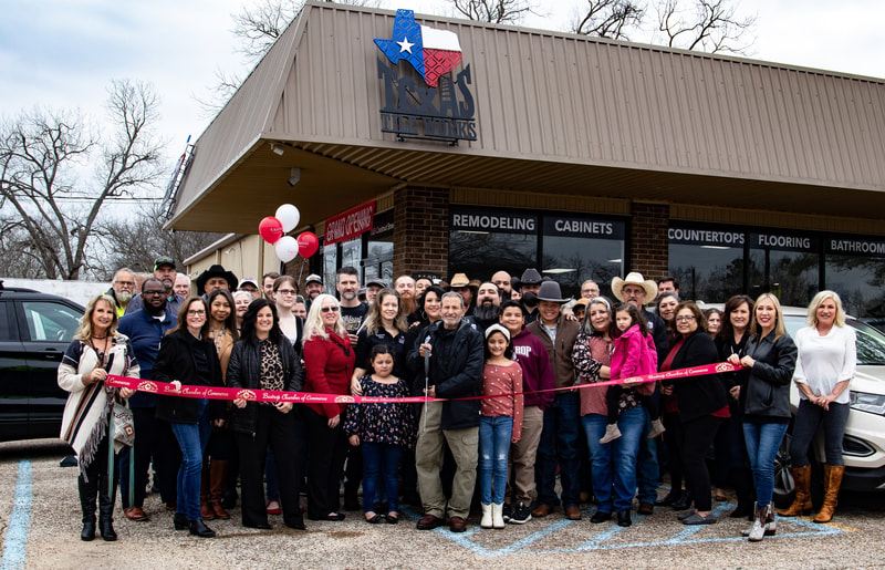 Texas Tile Works 1109 Chestnut Street, Bastrop, TX 78957 Chamber of Commerce second location grand opening in Bastrop.